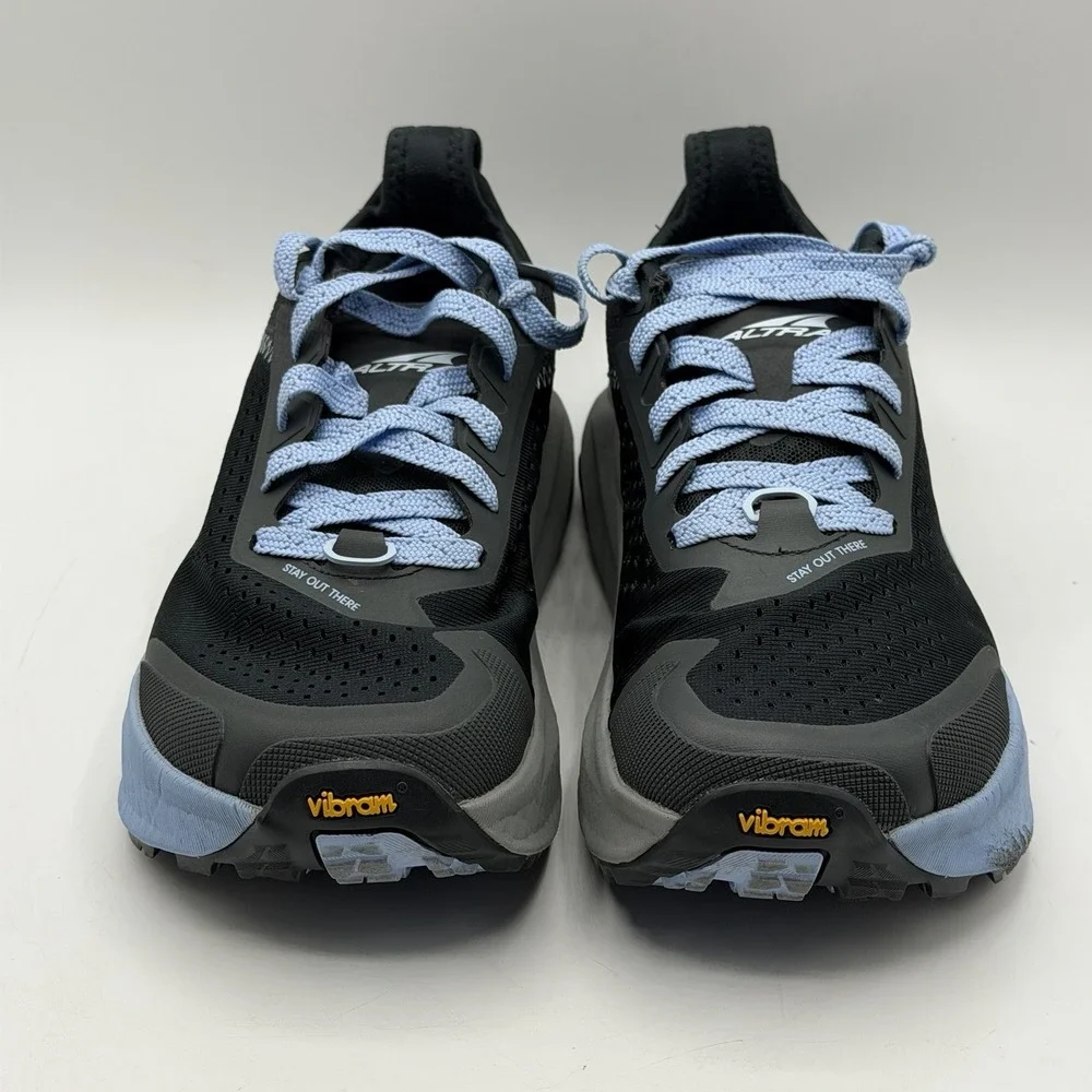 Altra Olympus 6 AL0A85NK000 Black Women's 8.5 Trail Mesh Running Vibram Shoes